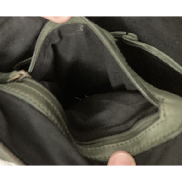 Harbour 2nd Minna Handbag Anchor Collection Forest Green Leather Crossbody NWT - Picture 12 of 13